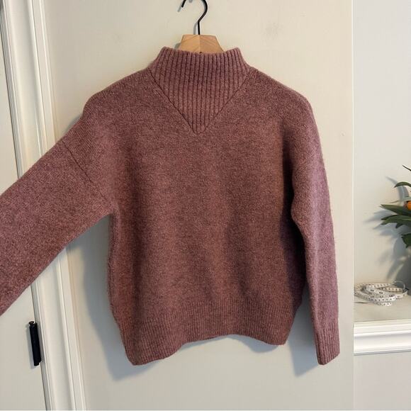 Madewell Purple Alpaca Wool Blend Sweater XS - Picture 7 of 11